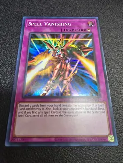 YuGiOh! Spell Vanishing DCR-EN101 Super Rare 25th Anniversary Edition - Image 2