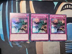 3x Yummy Redemption JUSH-EN026 Super Rare NM 1st Ed Playset X3 NM Yugioh - Image 1