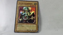 Yugioh Celtic Guardian LOB-007 Super Rare Unlimited VG/EX Baby Foil Shift - Image 2