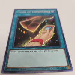 Cards of Consonance LCKC-EN092 1st Edition Secret Rare Yugioh Card - Image 1