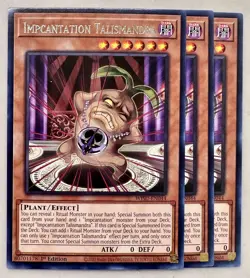 Yugioh x3 Impcantation Talismandra WISU-EN044 Rare 1st Edition - Image 1