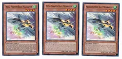 YUGIOH MECHA PHANTOM BEAST MEGARAPTOR LTGY-EN021 1ST SUPER X3 (NM) - Image 1
