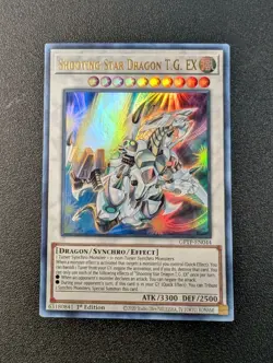 Shooting Star Dragon T.G. EX GFTP-EN044 Ultra Rare 1st Edition Yugioh Card VLP - Image 1