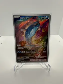 Pokemon TCG Dondozo Scarlet & Violet Base Illustration Rare Card 207/198c-3 - Image 1