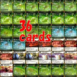 Didier’s Stag Beetle Mushi JINGI RARE R 36 cards lot bulk Trading Card DAISO - Image 3