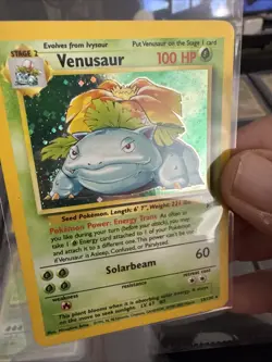 Pokemon TCG Base Set 2 Card | Venusaur Holo 18/130 Rare 2000 Wotc TCG - LP B23 - Image 2