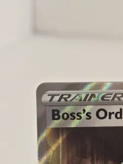 Pokemon TCG Boss's Orders Full Art Holo Card 189/192 Rebel Clash Giovanni - Image 2