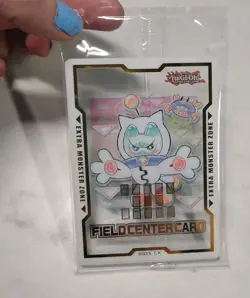 SEALED Yu-Gi-Oh Justice Hunters OFFICIAL FIELD CENTER CARD YUMMY SNATCHY NM/MINT - Image 1