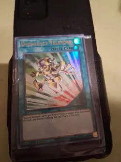 Yu-Gi-Oh Card - RA02-EN053 - EMERGENCY TELEPORTER (super rare holo) - NM/Mint - Image 3
