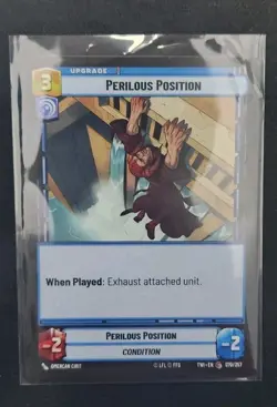 Perilous Position 070/257 Star Wars Unlimited TCG Card TWI Near Mint NM - Image 1