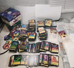 HUGE Disney Lorcana Mixed Card Lot W/ DIVIDERS, DICE, LORE COUNTER DIALS & MORE! - Image 2