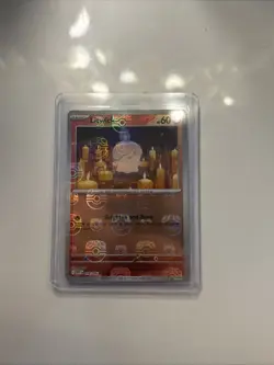 Pokemon TCG Litwick 016/086 White Flare Poke Ball Reverse Holo Common Card - NM - Image 1