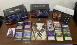 MUST READ Magic The Gathering MTG Final Fantasy Gift Bundle Lot OPENED/UNSEALED! - Image 1