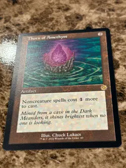 THORN OF AMETHYST Magic MTG The Brothers War Retro - Image 1
