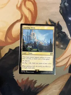 1x “Starting Town” MTG, NM - Image 1