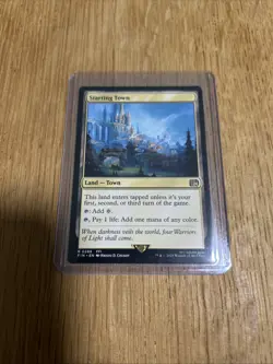 1x “Starting Town” MTG, NM - Image 1