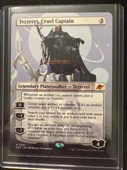 Tezzeret, Cruel Captain (Borderless 287) - NM - EOE - MTG - Image 1