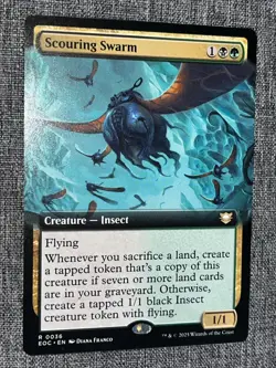 Scouring Swarm Extended Art Edge of Eternities MTG 0036 EOC Non Foil - Image 1