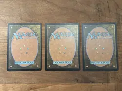 MTG x3 Rare Lands Japanese Chinese Magic The Gathering - Image 2