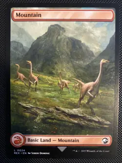 English - MTG Mountain - Jurassic World Collection (0024) - Image 1