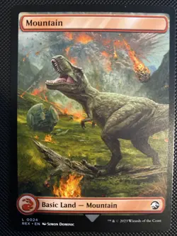 English - MTG Mountain - Jurassic World Collection (0024) - Image 2