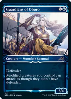Guardians of Oboro - Kamigawa Neon Dynasty - MTG - Image 1