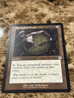 SPRINGLEAF DRUM Magic MTG The Brothers War Retro - Image 1