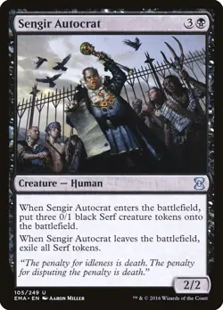 1x Sengir Autocrat - NM - Various Masters Set - SPARROW MAGIC mtg - Image 1