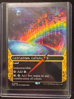 Cascading Cataracts (Borderless 5) - NM - MTG - EOE - Image 1