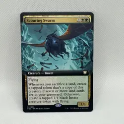 MTG - Scouring Swarm (Extended Art) Commander: Edge of Eternities Regular NM - Image 1