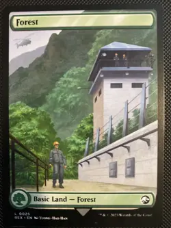 English - MTG Forest - Jurassic World Collection (0025) - Image 1