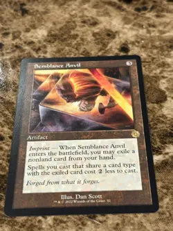 SEMBLANCE ANVIL Magic MTG The Brothers War Retro - Image 1