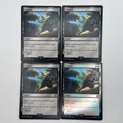 MTG - Overkill Final Fantasy Foil NM Playset (1 Foil, 3 Regular) - Image 1