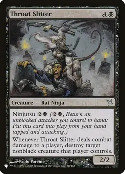 Throat Slitter The List NM MTG - Image 1
