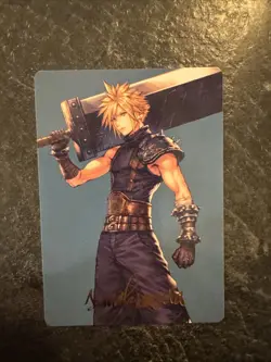 Cloud, Ex-SOLIDER - Art Card, Gold-Stamped Signature - MTG - Final Fantasy - Image 1