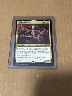 MTG Magic the Gathering Edgar Markov Innistrad Remastered Regular 0234 Mythic - Image 1