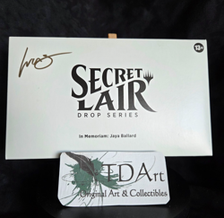 IN MEMORIAM: JAYA BALLARD ~ MTG ~ Secret Lair ~ New / Sealed - SIGNED Graciano - Image 1