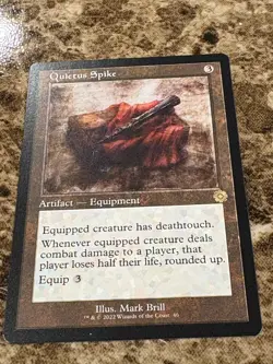QUIETUS SPIKE Magic MTG The Brothers War Retro - Image 1