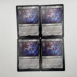 4x MTG - Poison the Waters Final Fantasy Regular NM Playset - Image 1