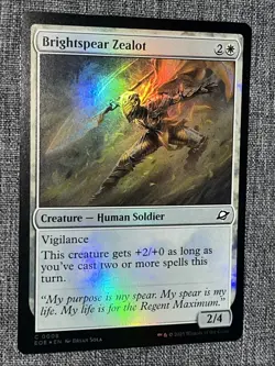 Brightspear Zealot 0008 | Near Mint FOIL | Edge of Eternities Magic MTG EOE - Image 1