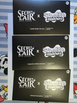 MTG Secret Lair x SpongeBob SquarePants Bundle FOIL EDITION New Sealed - Image 1