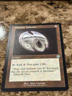 PRISTINE TALISMAN Magic MTG The Brothers War Retro - Image 1