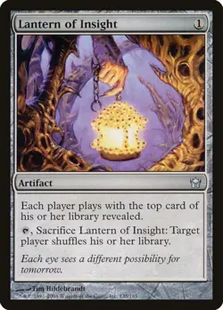 MtG Lantern of Insight 135/165 Fifth Dawn Regular Uncommon - Image 1