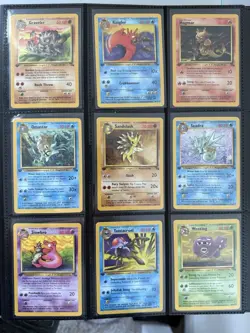 1st Edition Pokemon Fossil Master Set 62/62 100% Complete First Edition Vintage - Image 5