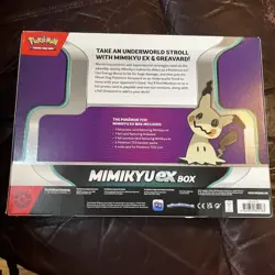 Pokemon Mimikyu EX TCG Collection Box New - Image 2