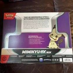 Pokemon Mimikyu EX TCG Collection Box New - Image 2