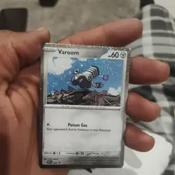 Pokemon TCG Varoom 026 Black Star Promo Paldea Evolved Holo NM GALAXY SWIRL 💫 - Image 4