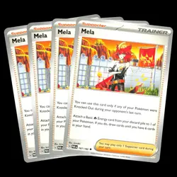 4x Mela 167/182 Paradox Rift Playset Near Mint Pokemon TCG - Image 1