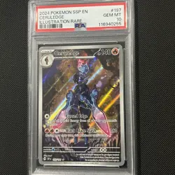 PSA 10 Ceruledge Illustration Rare IR 197/191 Surging Sparks Pokemon - Image 1