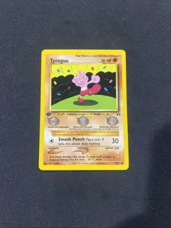 Tyrogue 66/75 Neo Discovery Regular Vintage Rare First Edition NM/LP Pokemon - Image 1